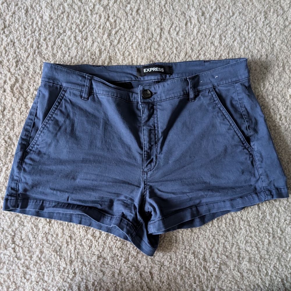 Express Women's Blue Shorts